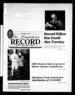 The Canadian Record (Canadian, Tex.), Vol. 103, No. 1, Ed. 1 Thursday, January 7, 1993