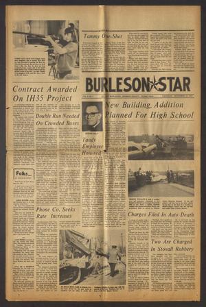 Primary view of object titled 'Burleson Star (Burleson, Tex.), Vol. 8, No. 5, Ed. 1 Thursday, November 30, 1972'.