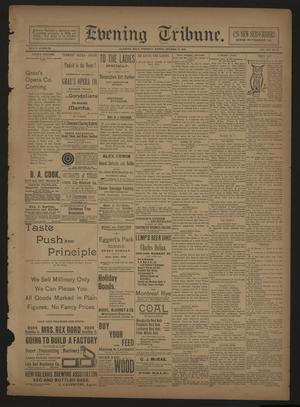 Evening Tribune. (Galveston, Tex.), Vol. 13, No. 18, Ed. 1 Wednesday, December 14, 1892
