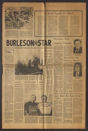 Burleson Star (Burleson, Tex.), Vol. 8, No. 11, Ed. 1 Thursday, January 11, 1973