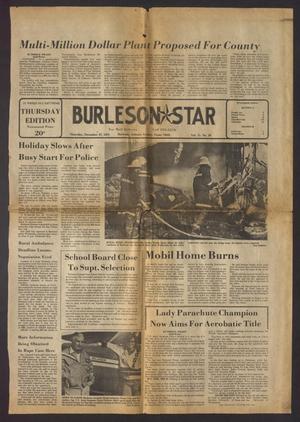 Burleson Star (Burleson, Tex.), Vol. 15, No. 20, Ed. 1 Thursday, December 27, 1979