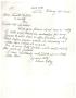 Letter: [Letter from Alvin O'Pry to Truett Latimer, February 27, 1957]