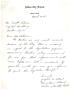 Letter: [Letter from Josephine B. Tallant to Truett Latimer, March 27, 1957]