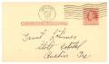 Thumbnail image of item number 2 in: '[Postcard from Nora Lee Sheford to Truett Latimer, January 18, 1957]'.