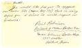 Letter: [Postcard from Paul Robinson to Truett Latimer, March 13, 1957]