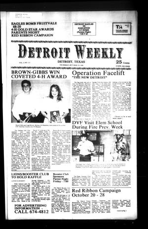 Detroit Weekly (Detroit, Tex.), Vol. 3, No. 111, Ed. 1 Thursday, October 18, 1990