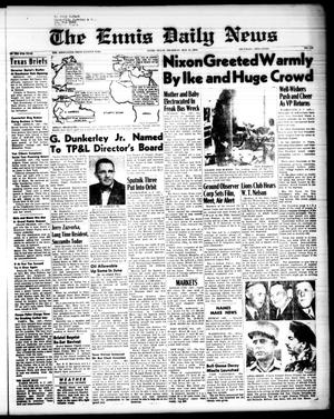 The Ennis Daily News (Ennis, Tex.), Vol. 67, No. 115, Ed. 1 Thursday, May 15, 1958