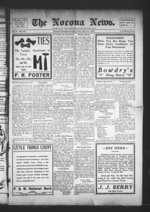 The Nocona News. (Nocona, Tex.), Vol. 8, No. 44, Ed. 1 Friday, April 11, 1913