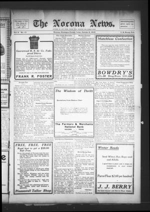 The Nocona News. (Nocona, Tex.), Vol. 9, No. 17, Ed. 1 Friday, October 3, 1913
