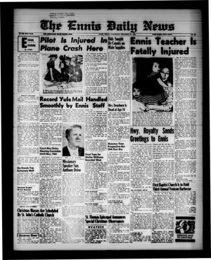 The Ennis Daily News (Ennis, Tex.), Vol. 68, No. 302, Ed. 1 Wednesday, December 23, 1959