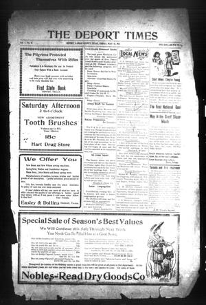 The Deport Times (Deport, Tex.), Vol. 4, No. 15, Ed. 1 Friday, May 17, 1912
