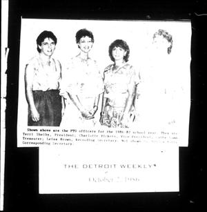 Detroit Weekly (Detroit, Tex.), Vol. [1], No. [13], Ed. 1 Thursday, October 2, 1986