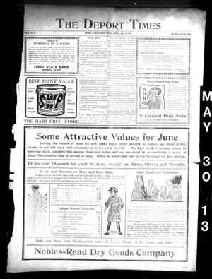 The Deport Times (Deport, Tex.), Vol. 5, No. 17, Ed. 1 Friday, May 30, 1913
