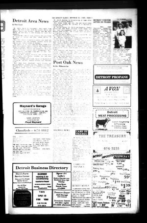 Detroit Weekly (Detroit, Tex.), Vol. 3, No. 71, Ed. 1 Thursday, November 23, 1989