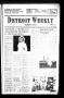 Primary view of Detroit Weekly (Detroit, Tex.), Vol. 5, No. 5, Ed. 1 Thursday, January 31, 1991
