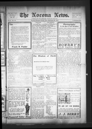 The Nocona News. (Nocona, Tex.), Vol. 9, No. 16, Ed. 1 Friday, September 26, 1913