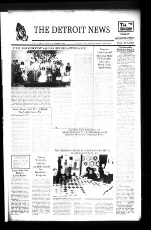 The Detroit News (Detroit, Tex.), Vol. 2, No. 31, Ed. 1 Thursday, November 4, 1982