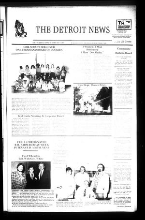 The Detroit News (Detroit, Tex.), Vol. 2, No. 44, Ed. 1 Thursday, February 3, 1983