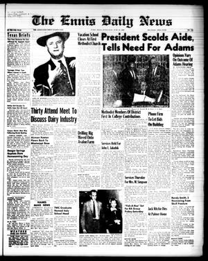 The Ennis Daily News (Ennis, Tex.), Vol. 67, No. 144, Ed. 1 Wednesday, June 18, 1958