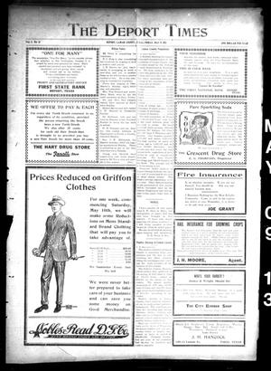 The Deport Times (Deport, Tex.), Vol. 5, No. 14, Ed. 1 Friday, May 9, 1913