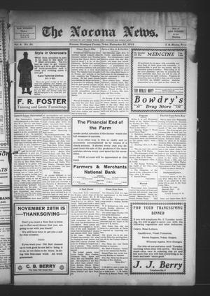 The Nocona News. (Nocona, Tex.), Vol. 8, No. 24, Ed. 1 Friday, November 22, 1912