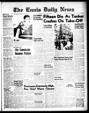 The Ennis Daily News (Ennis, Tex.), Vol. 67, No. 152, Ed. 1 Friday, June 27, 1958