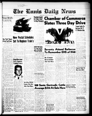 The Ennis Daily News (Ennis, Tex.), Vol. 67, No. 136, Ed. 1 Monday, June 9, 1958