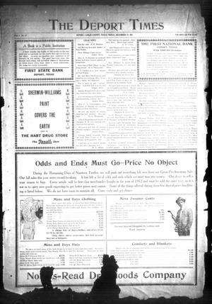The Deport Times (Deport, Tex.), Vol. 4, No. 47, Ed. 1 Friday, December 27, 1912