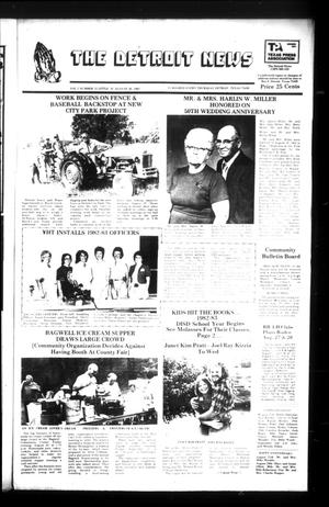 The Detroit News (Detroit, Tex.), Vol. 2, No. 22, Ed. 1 Thursday, August 26, 1982