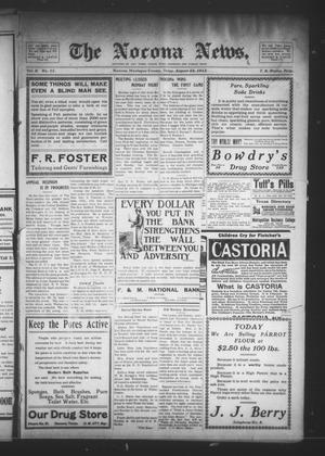 The Nocona News. (Nocona, Tex.), Vol. 8, No. 11, Ed. 1 Friday, August 23, 1912