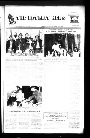 The Detroit News (Detroit, Tex.), Vol. 1, No. 46, Ed. 1 Thursday, February 18, 1982