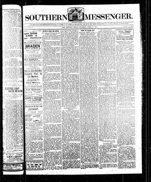 Primary view of object titled 'Southern Messenger. (San Antonio, Tex.), Vol. 11, No. 7, Ed. 1 Thursday, April 10, 1902'.