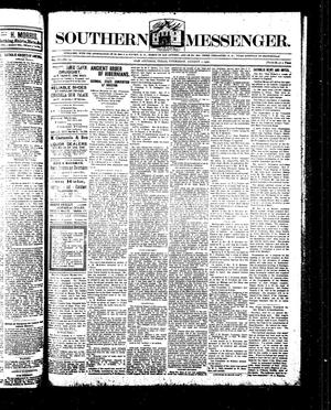 Primary view of object titled 'Southern Messenger. (San Antonio, Tex.), Vol. 9, No. 23, Ed. 1 Thursday, August 2, 1900'.