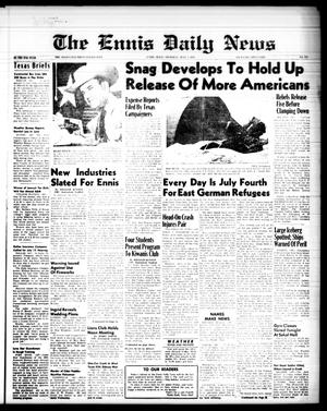 The Ennis Daily News (Ennis, Tex.), Vol. 67, No. 157, Ed. 1 Thursday, July 3, 1958