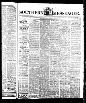 Primary view of object titled 'Southern Messenger. (San Antonio, Tex.), Vol. 10, No. 51, Ed. 1 Thursday, February 13, 1902'.