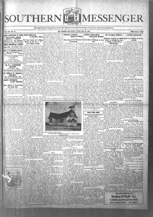 Primary view of object titled 'Southern Messenger (San Antonio and Dallas, Tex.), Vol. 21, No. 16, Ed. 1 Thursday, May 30, 1912'.