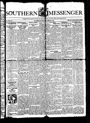 Primary view of object titled 'Southern Messenger (San Antonio and Dallas, Tex.), Vol. 27, No. 2, Ed. 1 Thursday, February 21, 1918'.