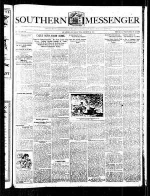 Primary view of object titled 'Southern Messenger (San Antonio and Dallas, Tex.), Vol. 22, No. 46, Ed. 1 Thursday, December 25, 1913'.