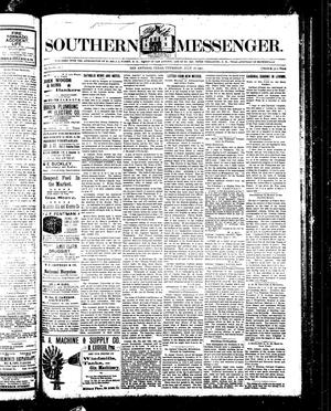 Primary view of object titled 'Southern Messenger. (San Antonio, Tex.), Vol. 10, No. 21, Ed. 1 Thursday, July 18, 1901'.
