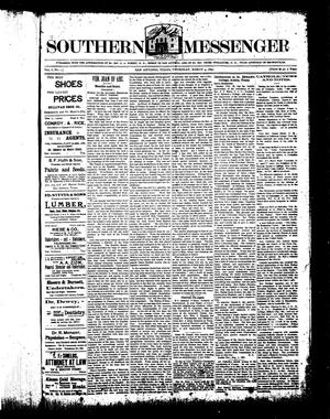 Primary view of object titled 'Southern Messenger (San Antonio, Tex.), Vol. 6, No. 1, Ed. 1 Thursday, March 4, 1897'.