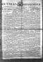 Thumbnail image of item number 1 in: 'Southern Messenger (San Antonio and Dallas, Tex.), Vol. 30, No. 28, Ed. 1 Thursday, August 18, 1921'.