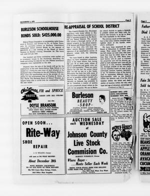 Burleson Dispatcher (Burleson, Tex.), Ed. 1 Thursday, December 4, 1958