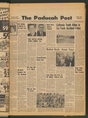 Primary view of object titled 'The Paducah Post (Paducah, Tex.), Vol. 62, No. 2, Ed. 1 Thursday, March 28, 1968'.