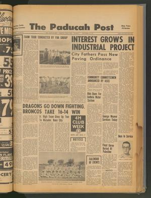 The Paducah Post (Paducah, Tex.), Vol. 60, No. 28, Ed. 1 Thursday, September 28, 1967
