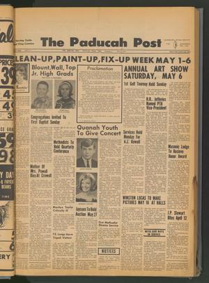 The Paducah Post (Paducah, Tex.), Vol. 60, No. 7, Ed. 1 Thursday, May 4, 1967