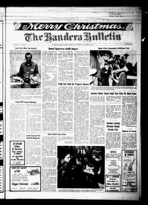 The Bandera Bulletin (Bandera, Tex.), Vol. 34, No. 24, Ed. 1 Thursday, December 21, 1978