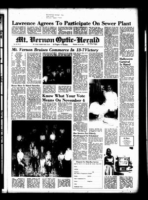 Mt. Vernon Optic-Herald (Mount Vernon, Tex.), Vol. 101, No. 6, Ed. 1 Thursday, October 23, 1975