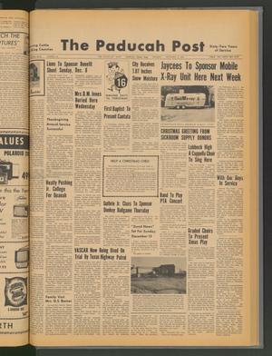 Primary view of object titled 'The Paducah Post (Paducah, Tex.), Vol. 62, No. 38, Ed. 1 Thursday, December 5, 1968'.
