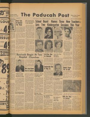 The Paducah Post (Paducah, Tex.), Vol. 62, No. 22, Ed. 1 Thursday, August 15, 1968