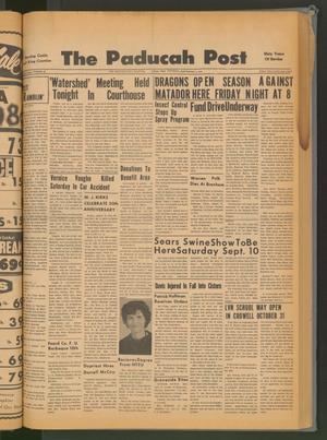 The Paducah Post (Paducah, Tex.), Vol. 60, No. 25, Ed. 1 Thursday, September 8, 1966
